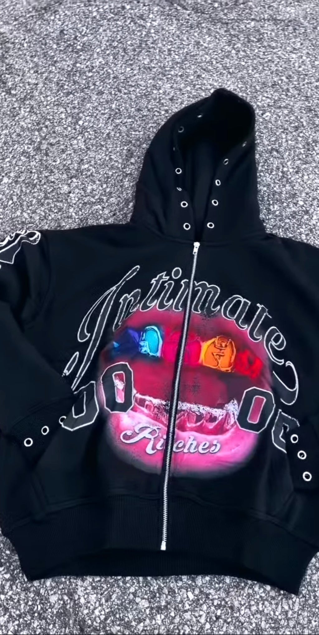 Stop Pocket Watching Zip-Up